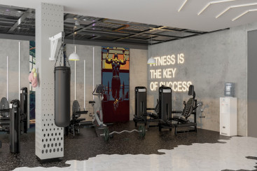 Gym Interior Design in Dubai