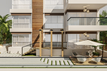 Elegant Modern Unit Facade in Scenario Compound – New Capital City