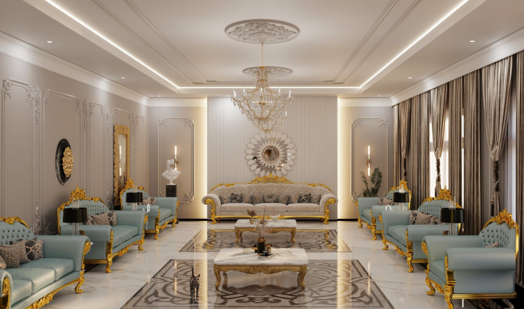 Classic Majlis Design in Saudi Arabia Blending Luxury with Timeless ...