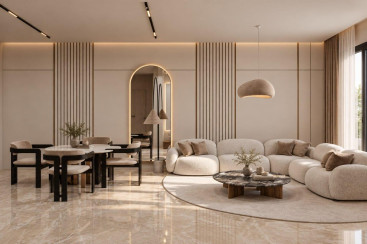 70 sqm Apartment Interior Design | Smart Space Planning